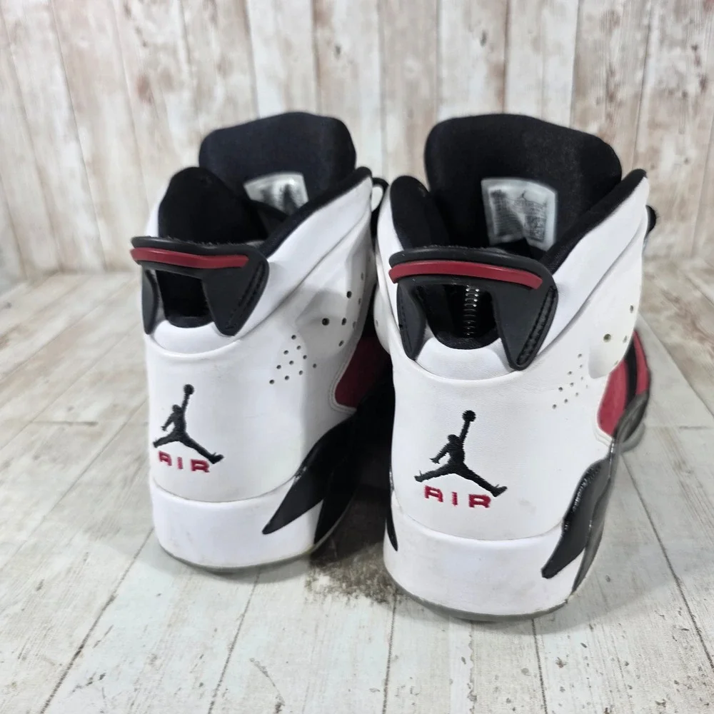 Jordan‎ 6-17-23 Mens Black White Gym Red Hybrid Basketball DC7330-006 Size 9